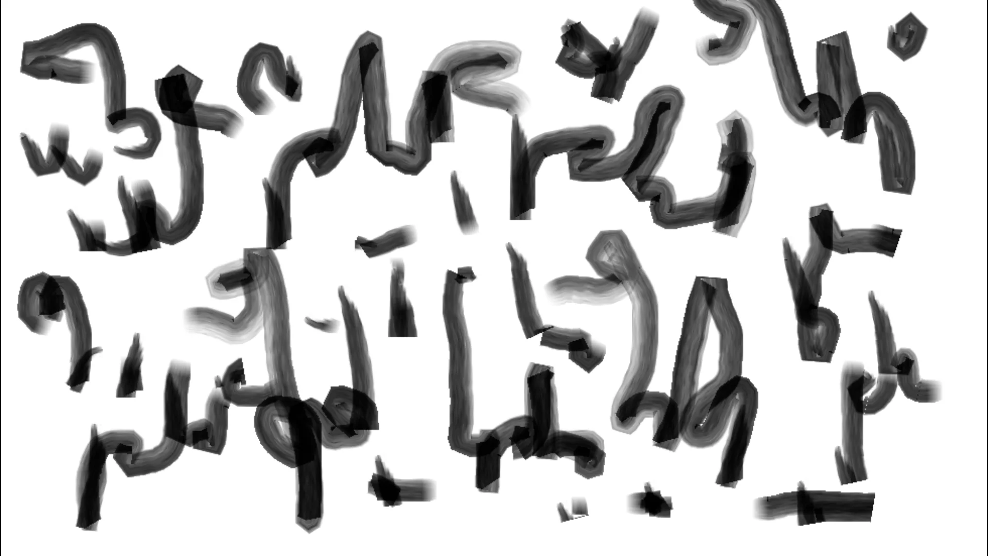 Frastroh:meaningless calligraphical works 2022 on Vimeo