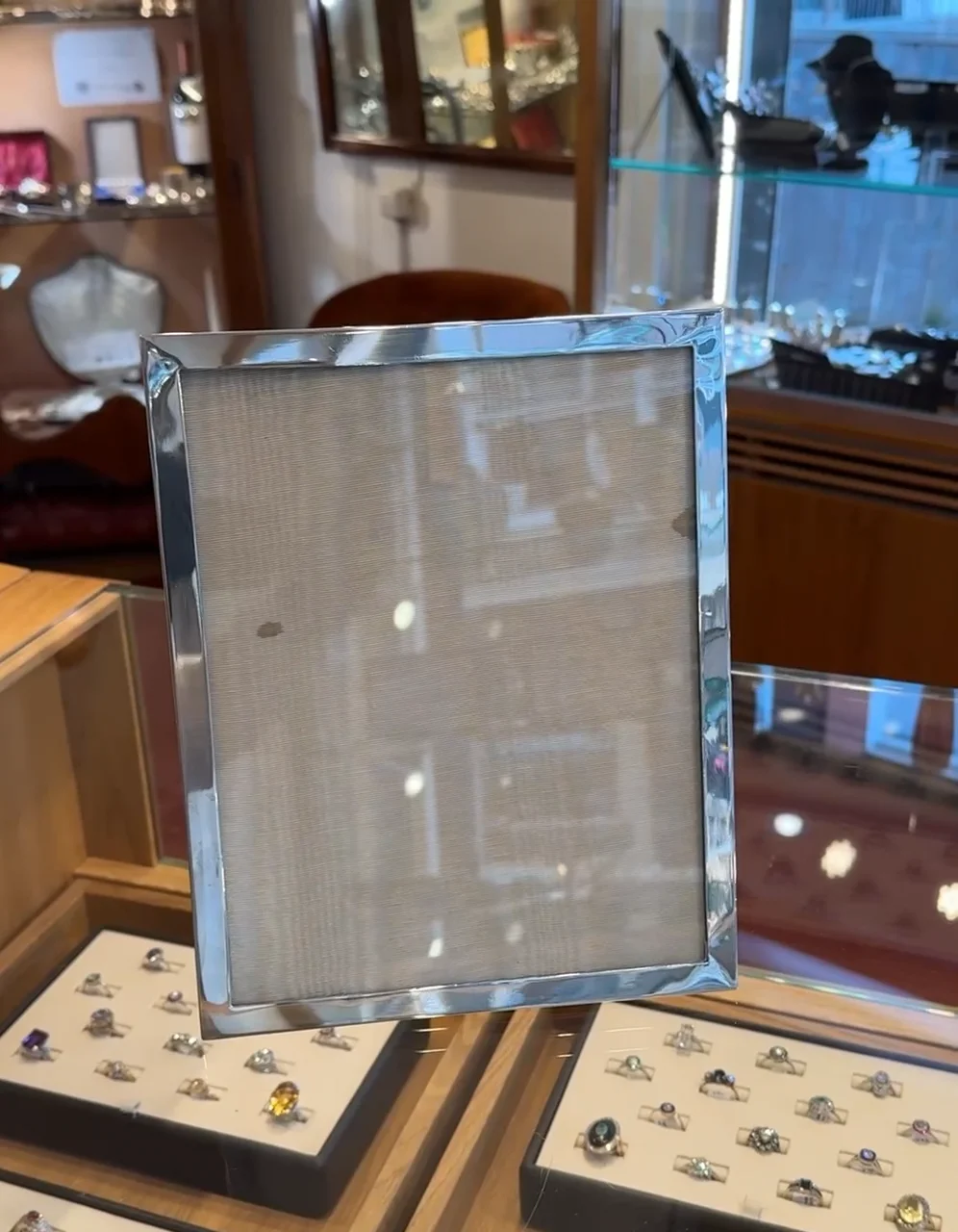 アクセサリー have a good time FRAME TOP SILVER Silver Frame 1373-1807 - Binenbaum Antiques & Jewelry