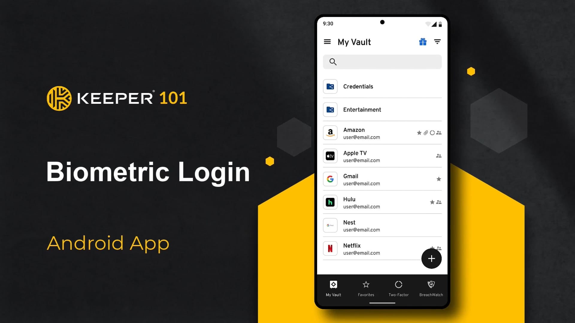 Keeper 101 - Biometric Login Support (Android)