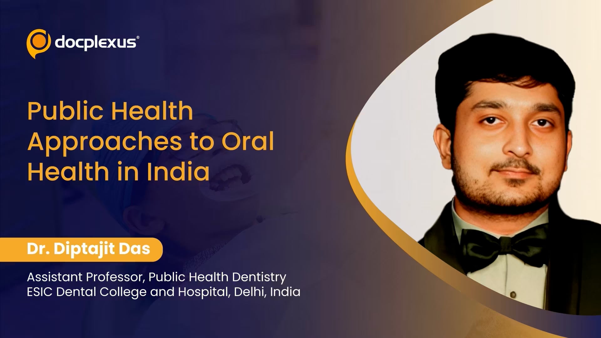 Public Health Approaches to Oral Health in India