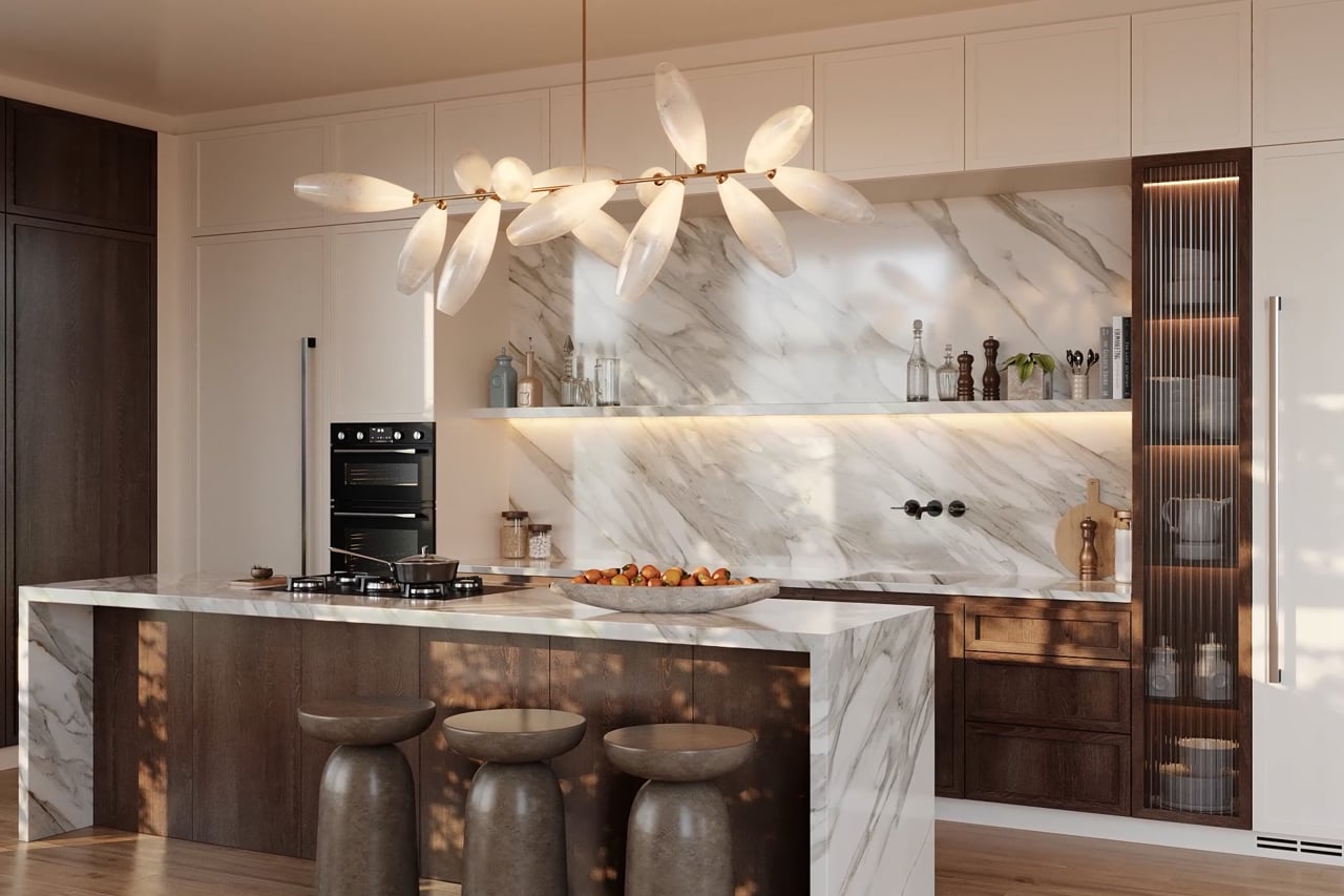 3D Animation for Kitchen Interior