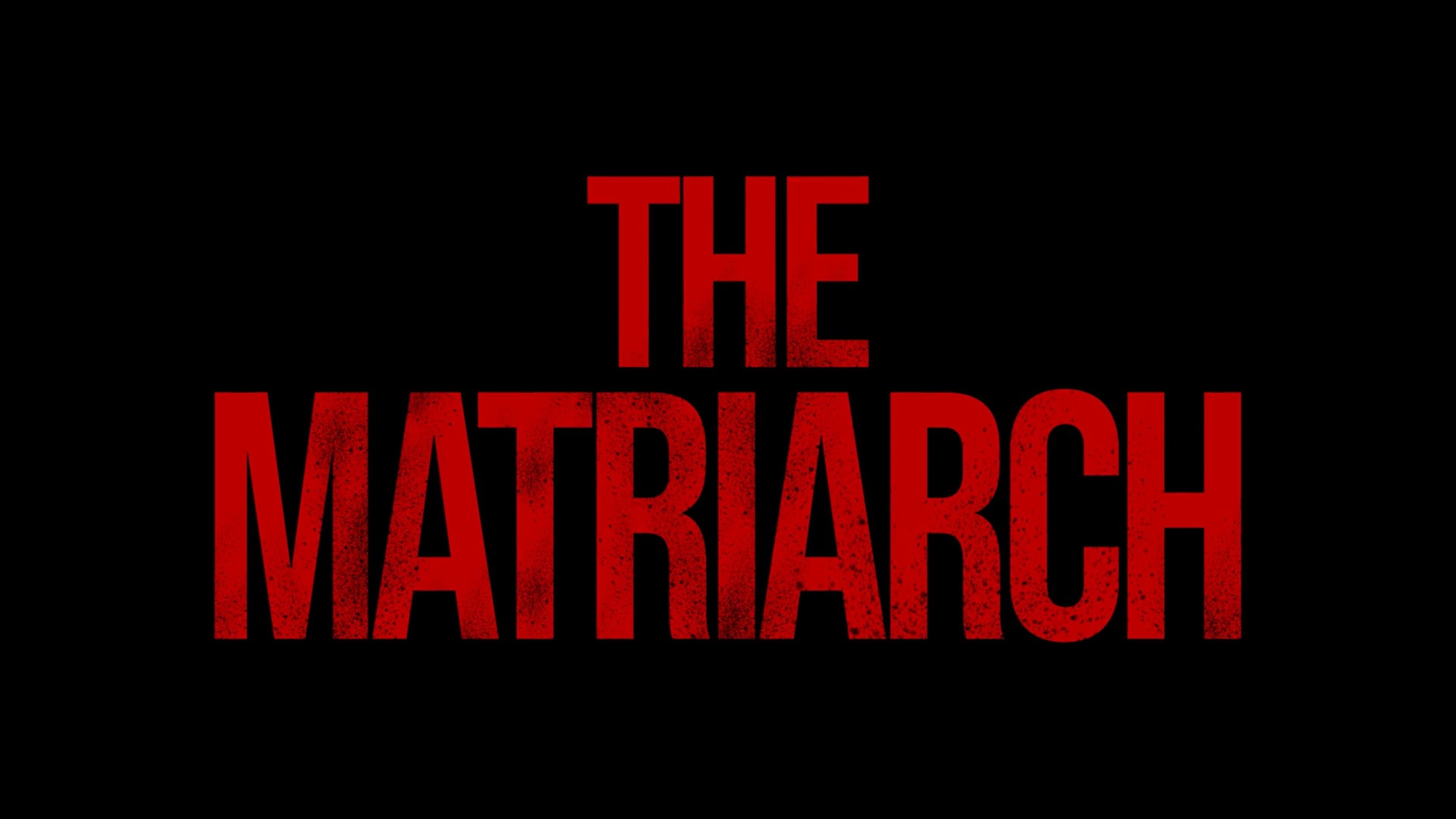 THE MATRIARCH - Horror Film Trailer | Sound Design [2024]