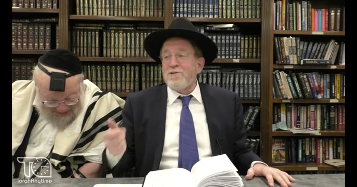 Kollel Ohr Shmuel Purim Shiur With R’ Menashe Frankel