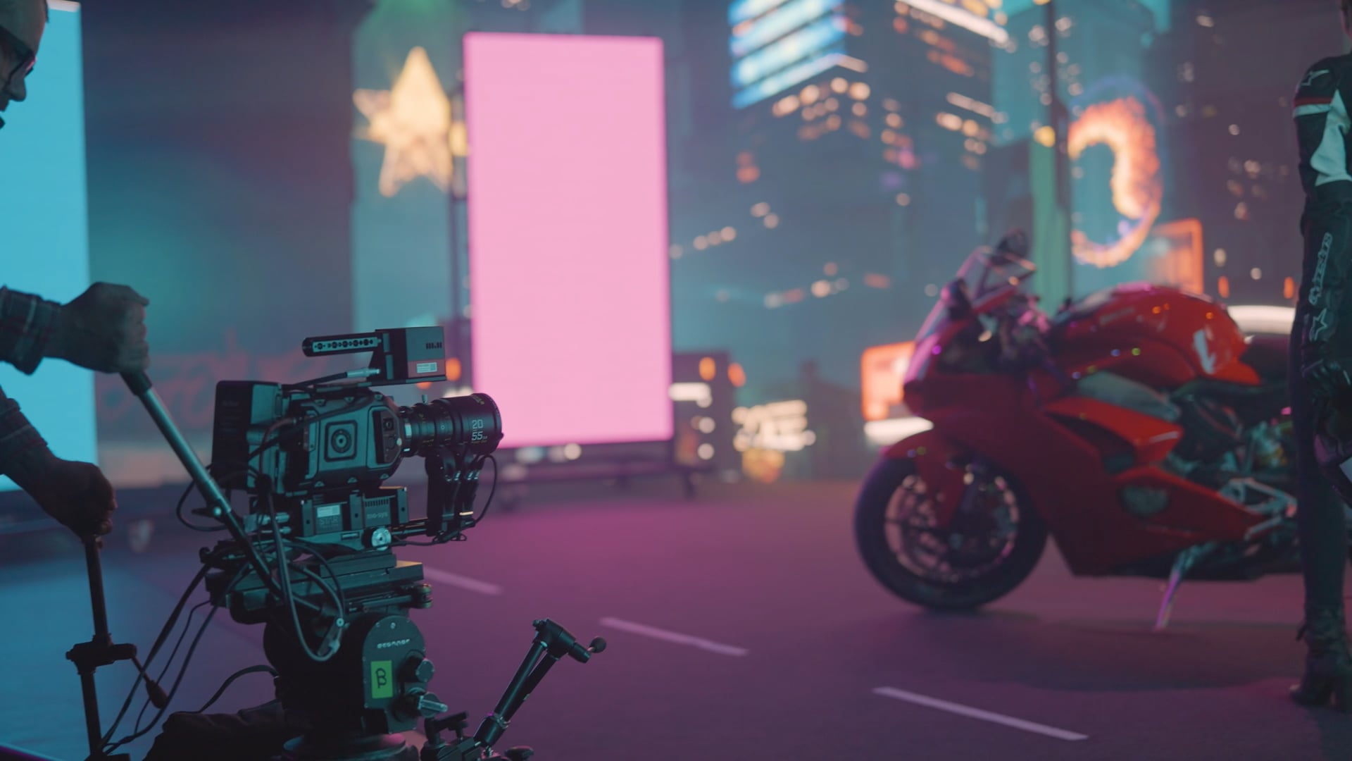 VirtualProduction promo BTS