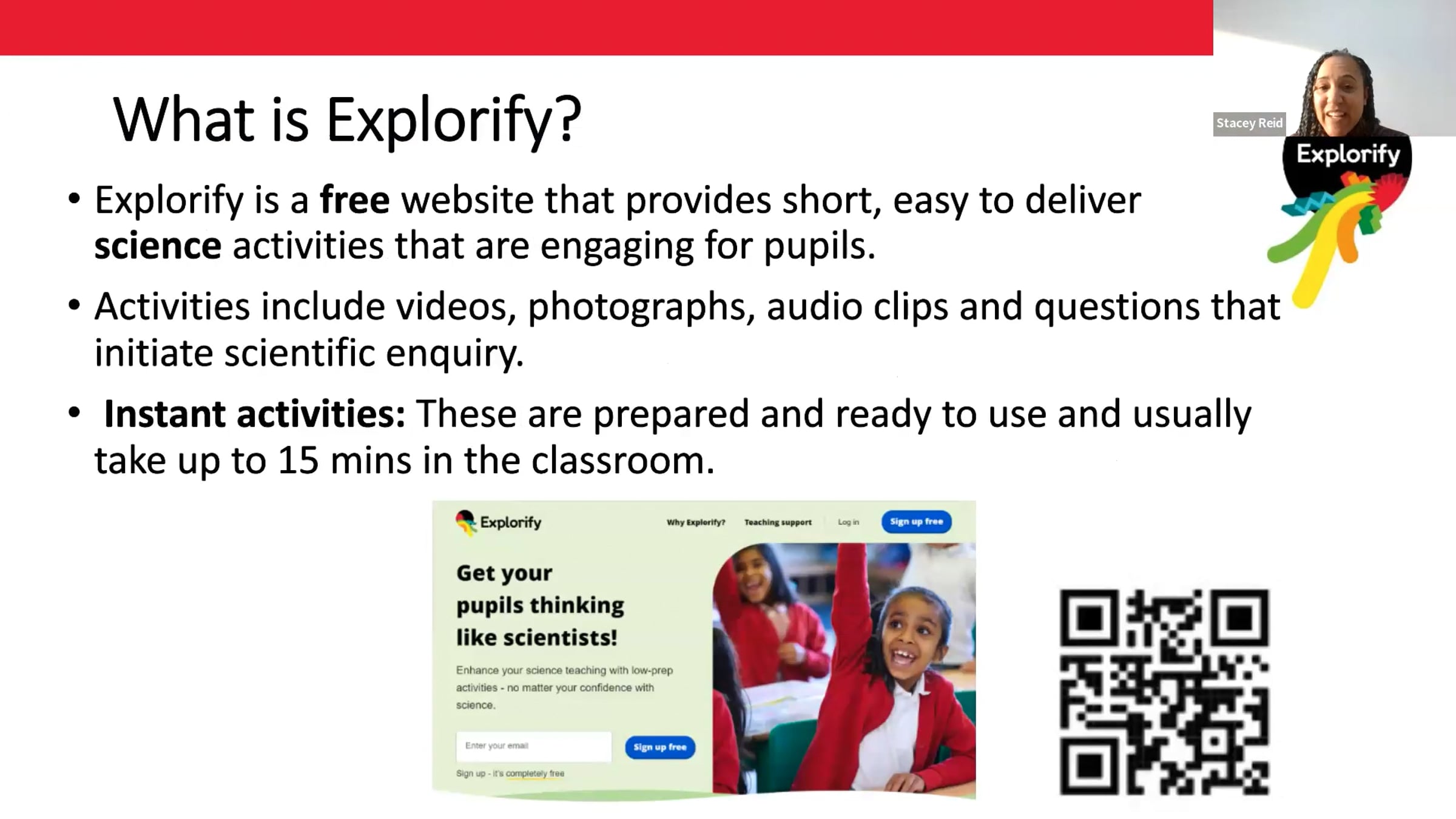 Explorify and the Primary Science Enhancement Award (PSEA) | Videos ...