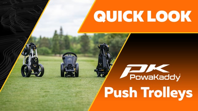 Quick Look | PowaKaddy Push Trolleys