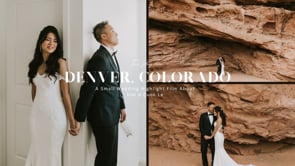 Small Colorado Wedding // Kim & Quoc