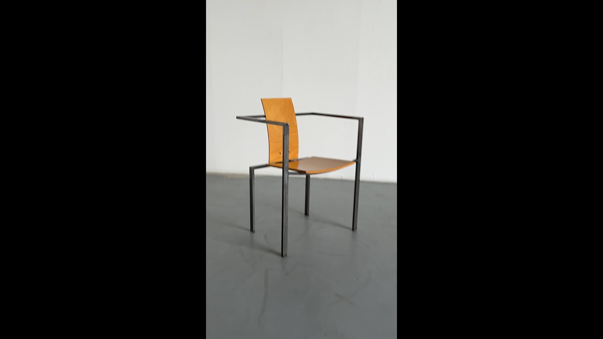 Memphis Design Postmodern Chair by Karl Friedrich Förster for KFF