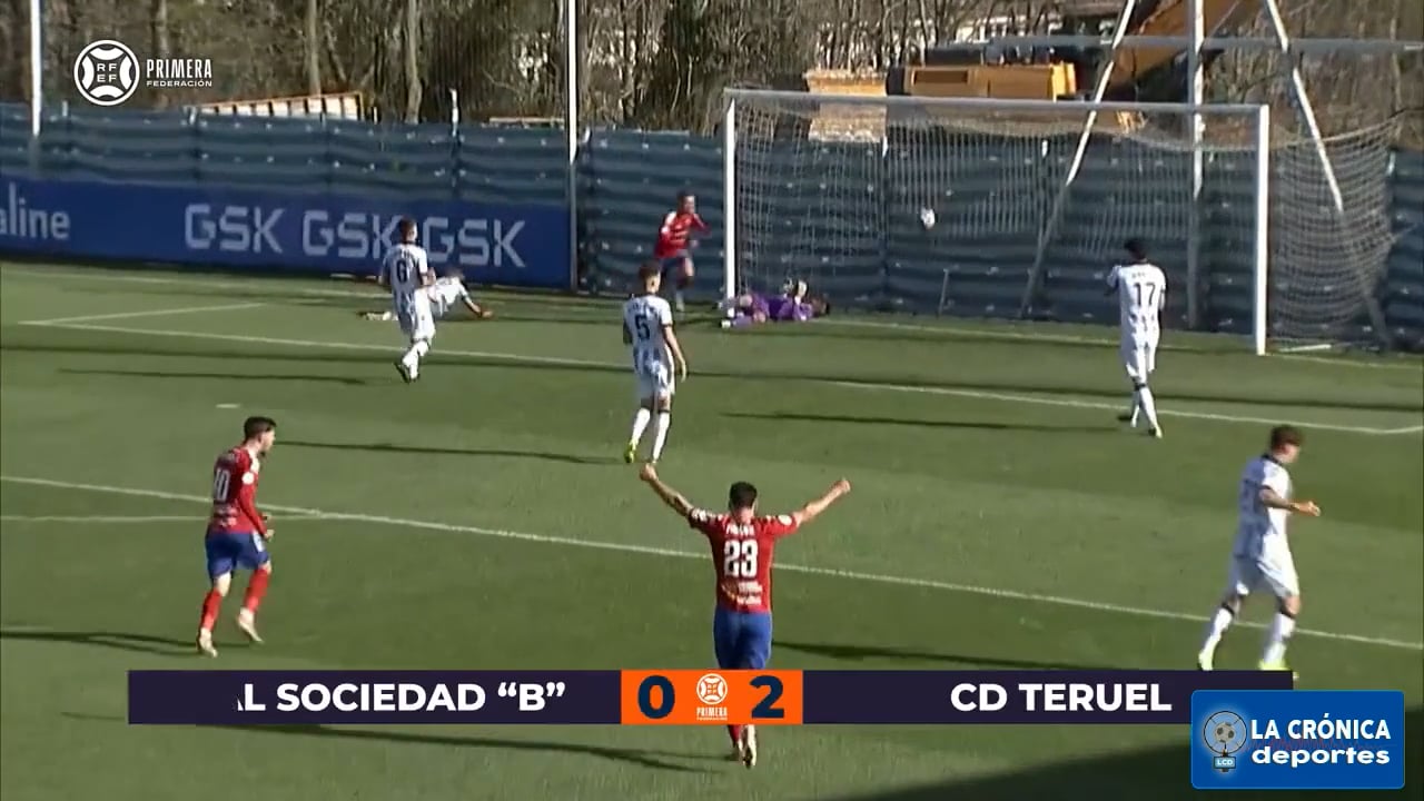 (RESUMEN Y GOLES) Real Sociedad B 2-2 CD Teruel / Jor 29 - Primera Rfef / Gr 1