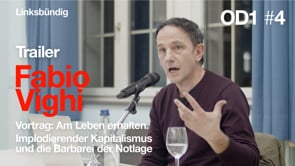 Linksbündig - Offene Debatten, Fabio Vighi (EN) / Trailer