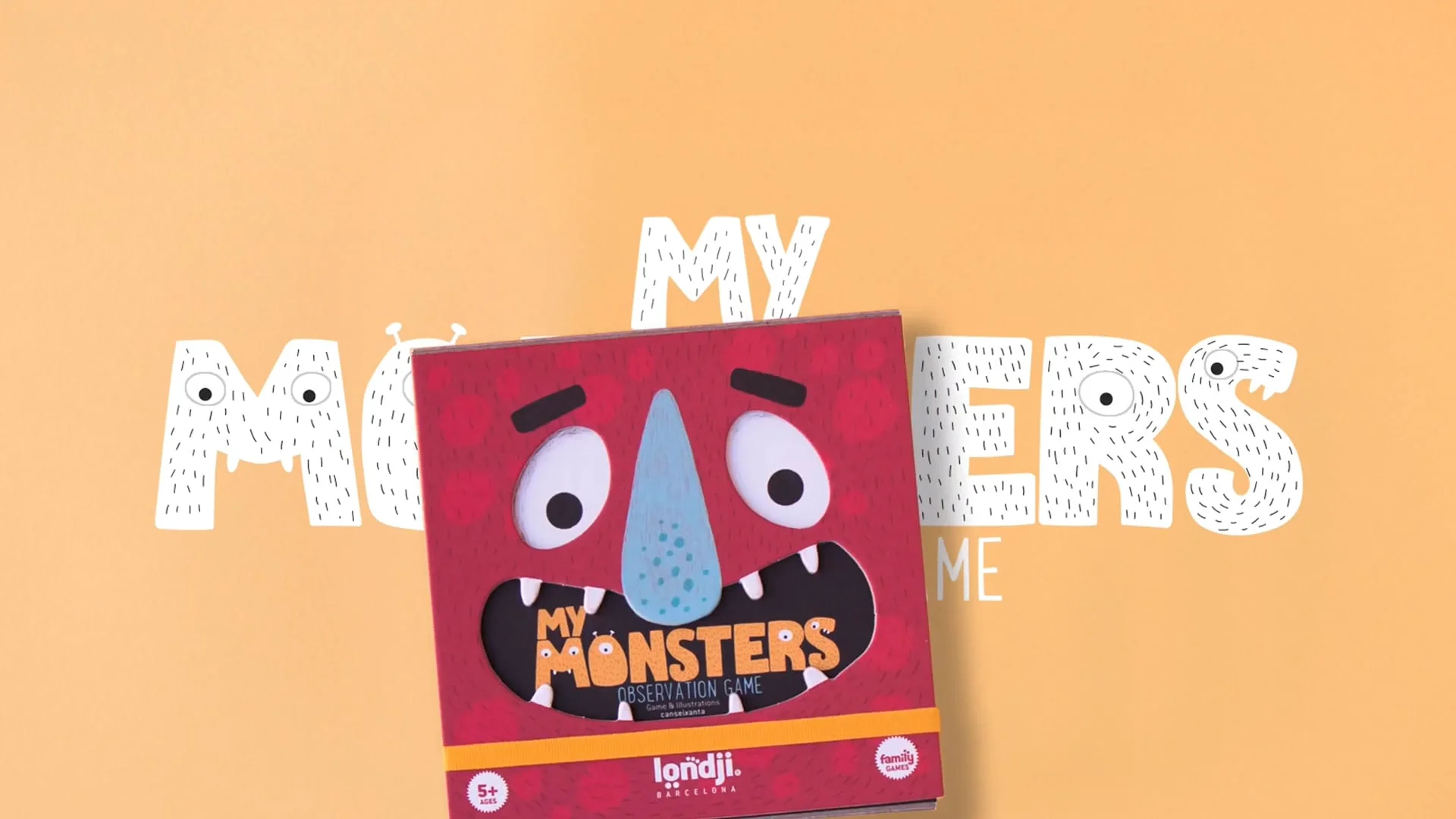 Family Game - MY MONSTERS by Londji: Game of observation and spee