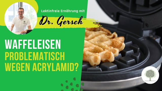 Video: Acrylamid aus dem Waffeleisen?