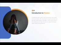 Module 01: Introduction To Mental Health