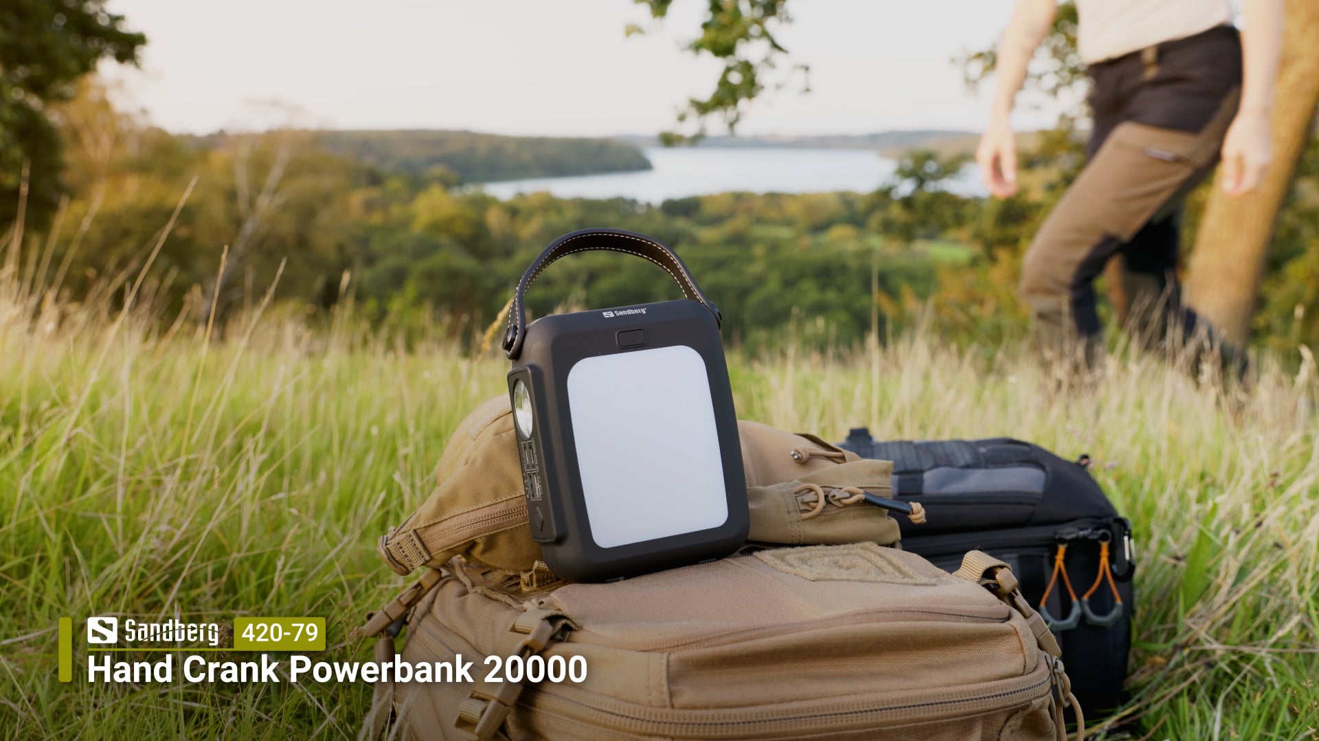 Hand Crank Powerbank 20000