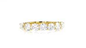 2.00 ct. t.w. Lab-Grown Diamond Seven-Stone Ring in 14kt Yellow Gold