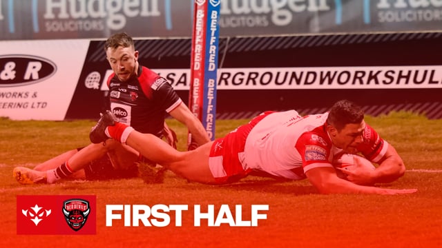 Challenge Cup R6: Hull KR vs Salford Red Devils - First Half