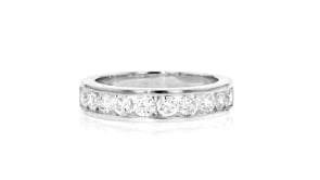1.00 ct. t.w. Channel-Set Lab-Grown Diamond Ring in 14kt White Gold