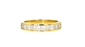 1.00 ct. t.w. Channel-Set Diamond Ring in 14kt Yellow Gold