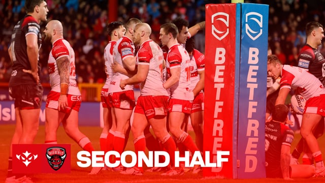 Challenge Cup R6: Hull KR vs Salford Red Devils - Second Half