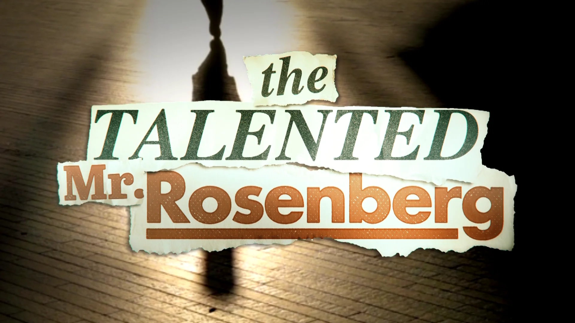 The Talented Mr. Rosenberg _ TRAILER on Vimeo