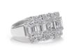 Lab Grown Diamond Multi-Row Band in 14K White Gold &#40;5 ct. tw.&#41;