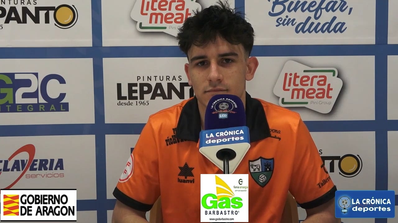 MONTESINOS (Jugador Borja) CD Binéfar 0-1 SD Borja / Jor. 26 / Tercera Rfef