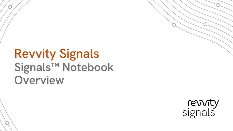 Watch Signals™ Notebook Overview on Vimeo.