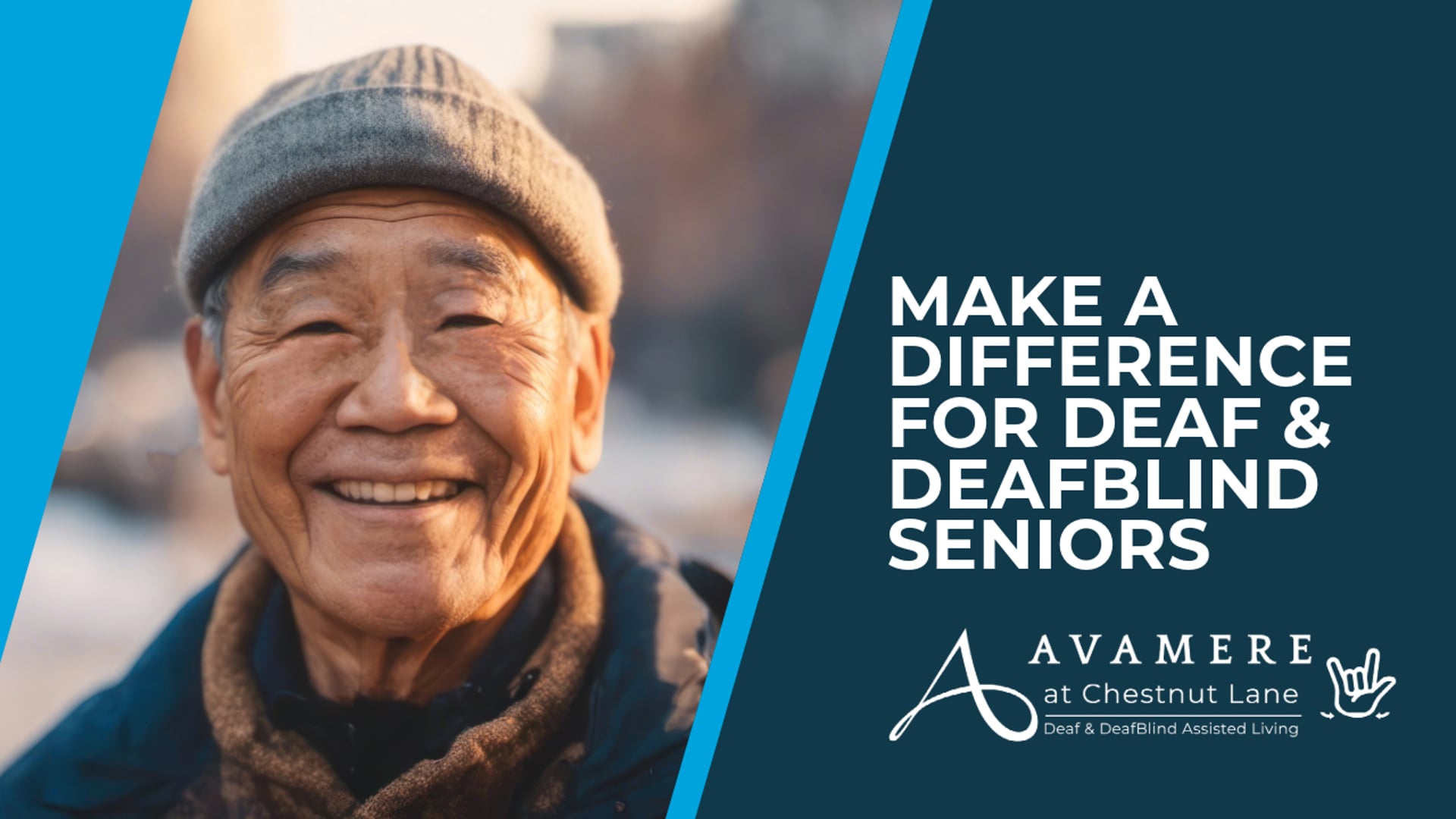 Make a Difference for Seniors Who Are Deaf & DeafBlind
