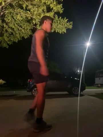 Watch jeremiah  guevara's Lung to Single Leg Hop: Approved