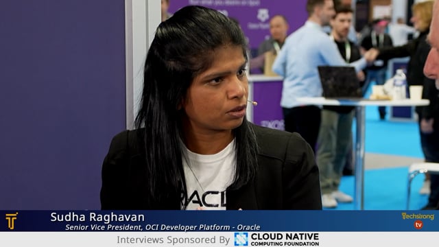 Kubernetes and CNCF with Oracle's Sudha Raghavan at KubeCon Paris 2024