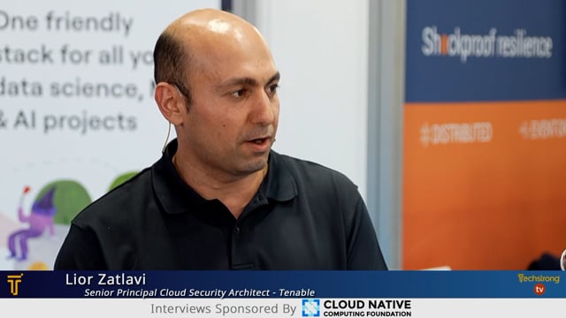 Enhancing Cloud Security with Tenable's Lior Zatlavi at KubeCon Paris 2024