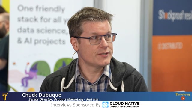 AI in Hybrid Cloud and Kubernetes with Red Hat's Chuck Dubuque at KubeCon Paris 2024