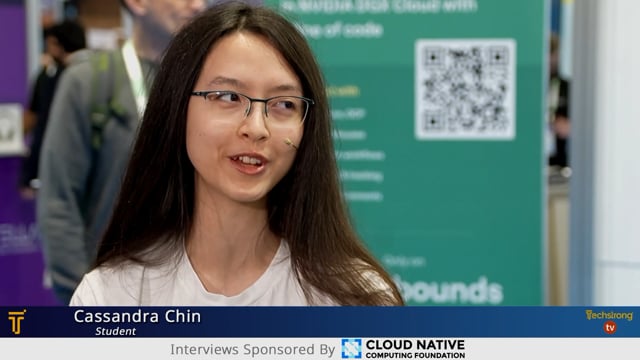 Sparking Tech Curiosity with Cassandra Chin at KubeCon Paris 2024