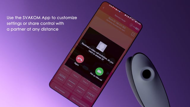 Svakom Pulse Galaxie Sugador de Clitóris 