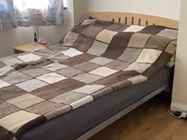 Video 1: This is the bed belonging to the large bedroom for £400