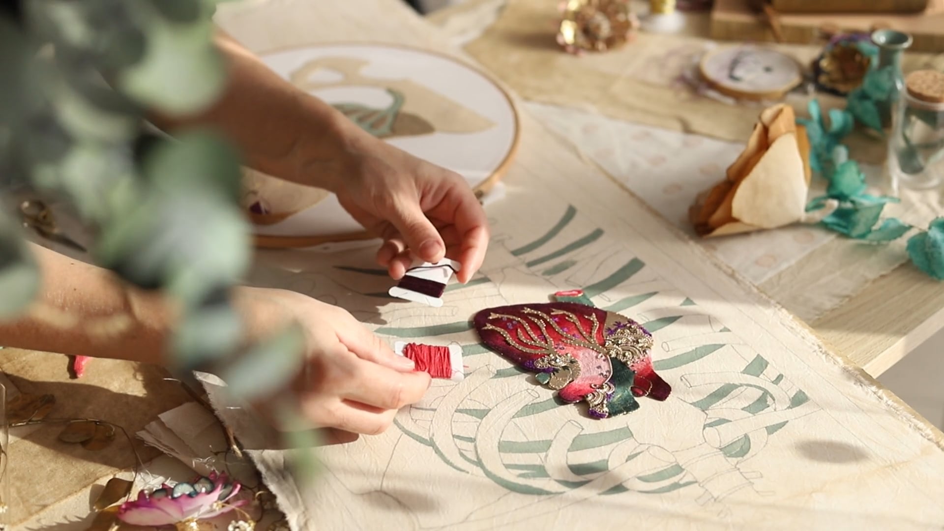 Dans l'atelier de Ipikan