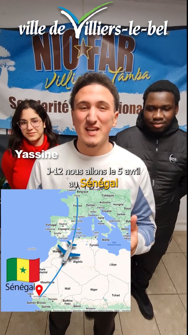 Vimeo Video : Nio Far : 16 jeunes mènent un projet de solidarité internationale