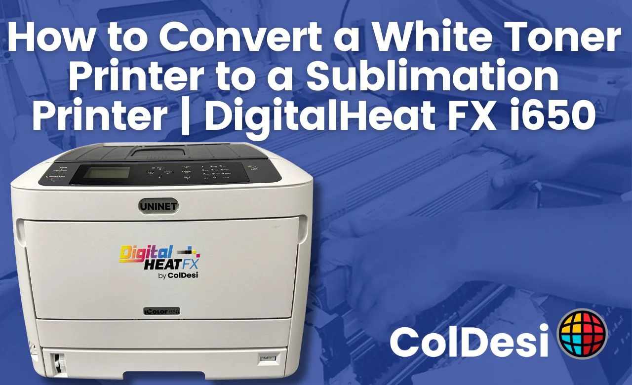 How to Convert a White Toner Printer into a Sublimation Printer