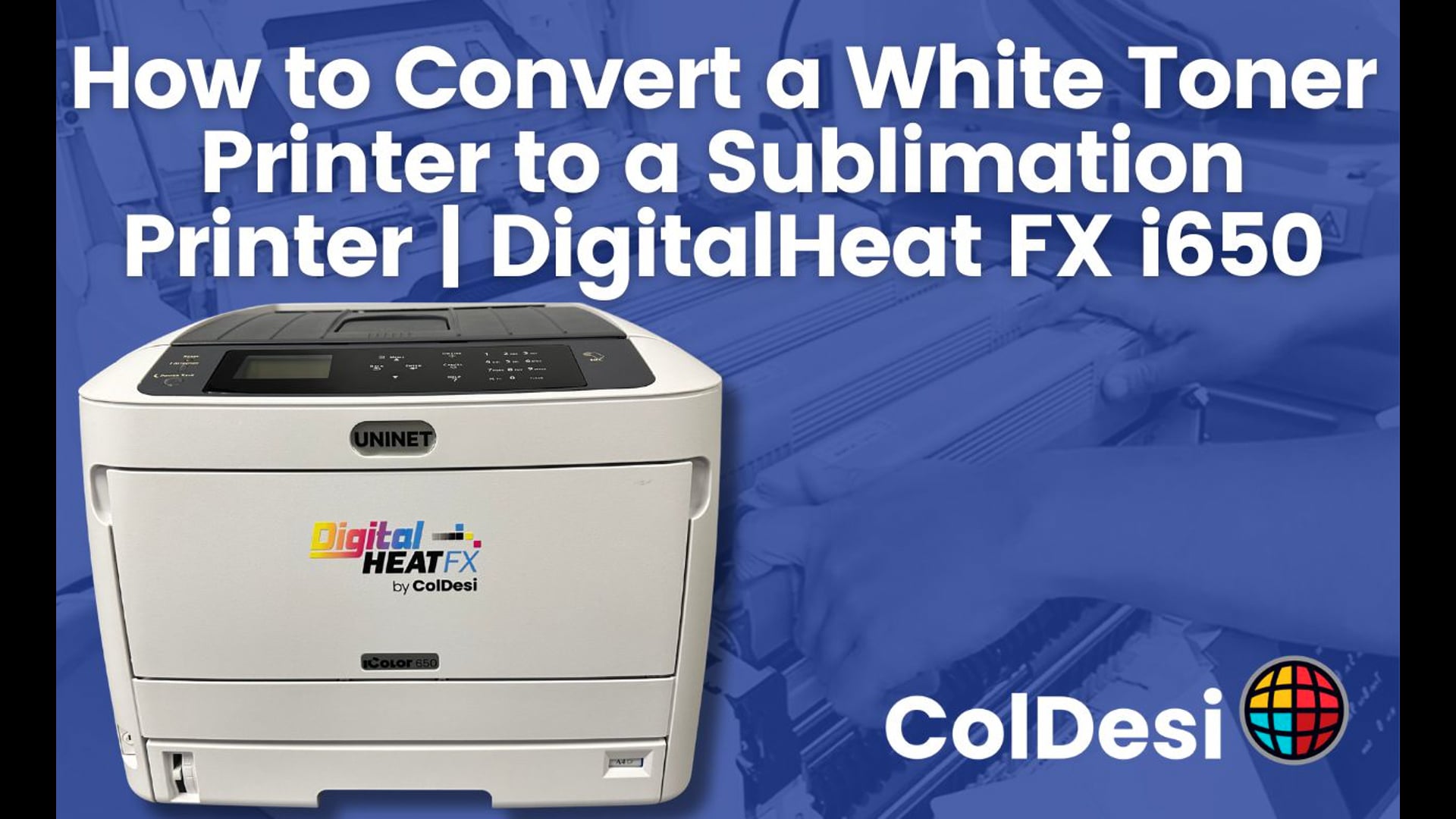 How to Convert a White Toner Printer into a Sublimation Printer