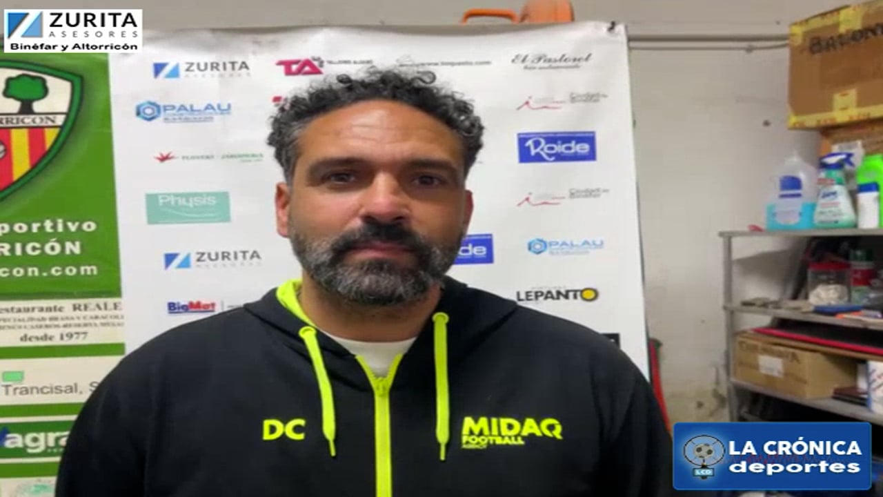 ROMARIO (Entrenador Altorricón) CD Altorricón 1-0 CF Tardienta / Jor. 26 - Preferente Gr 1