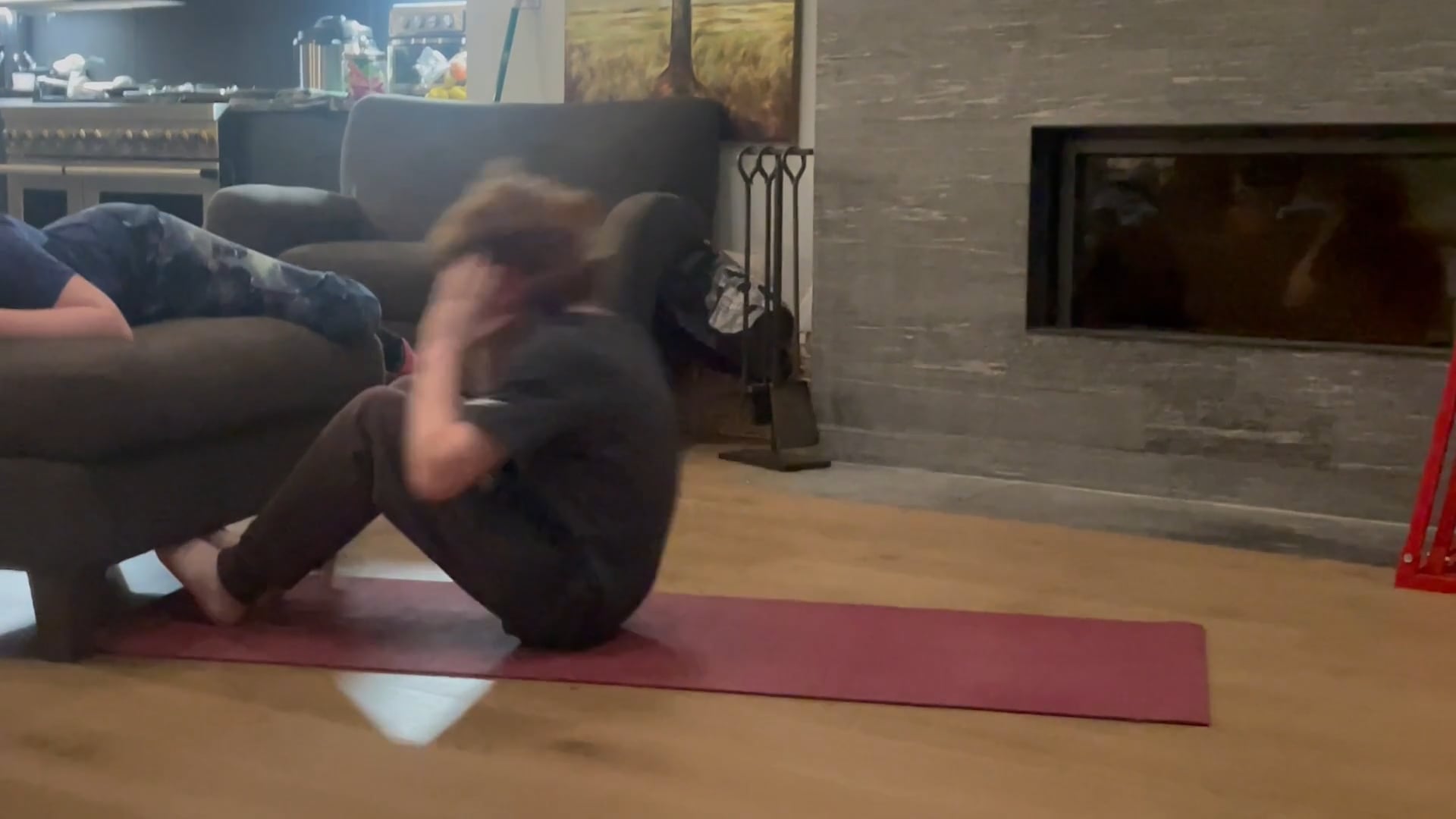 Watch maximus wilkins's Sit Ups: 99 sit ups