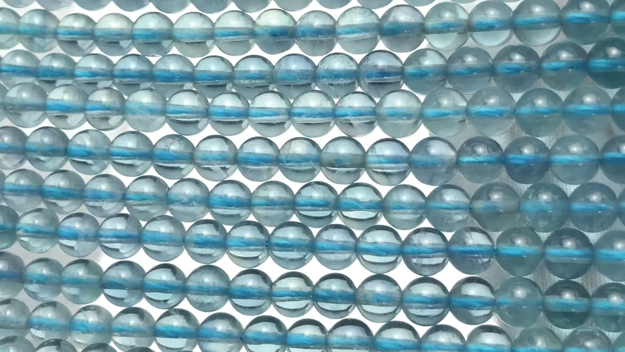 専用✳︎フローライト　ファセットハート他　合計4点 ブルーグリーンフローライト ラウンド4mm 1連｜天然石ビーズの卸問屋