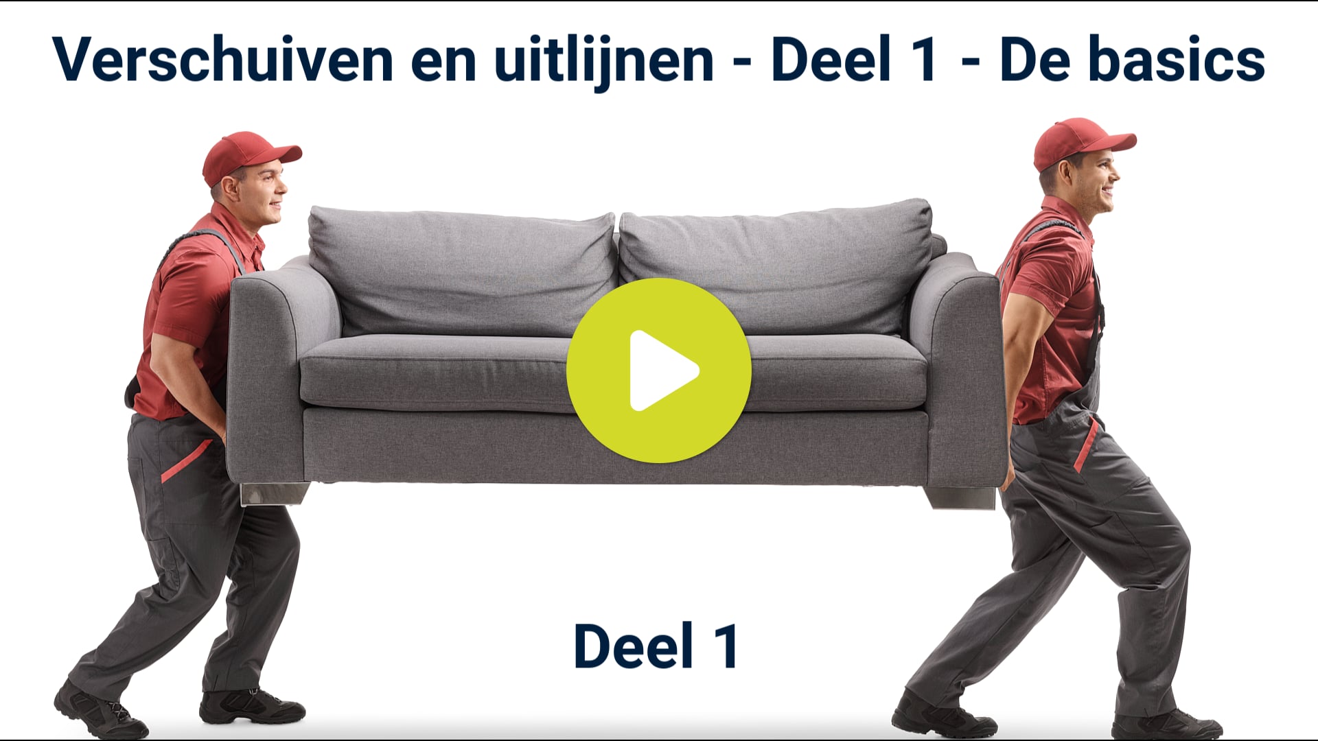 Verschuiven en uitlijnen - Deel 1 - De basics