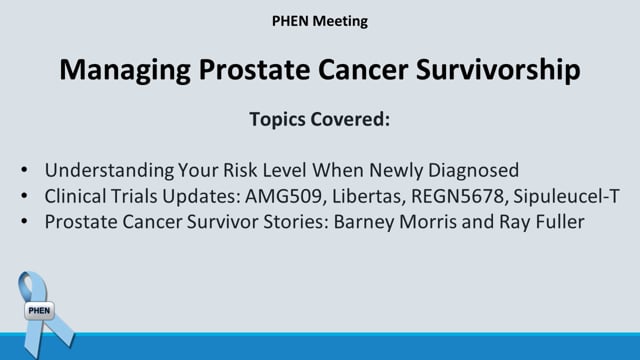 Managing Prostate Cancer Survivorship - March
