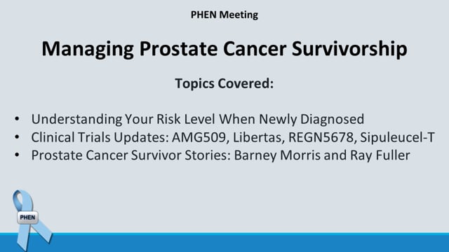 Managing Prostate Cancer Survivorship - March