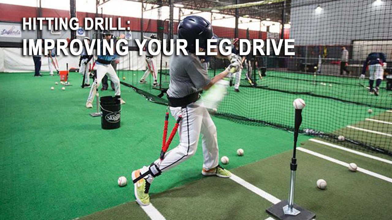 Hitting Drill: Increasing lower half drive