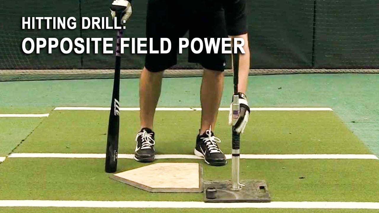 Hitting Drill: Opposite field power