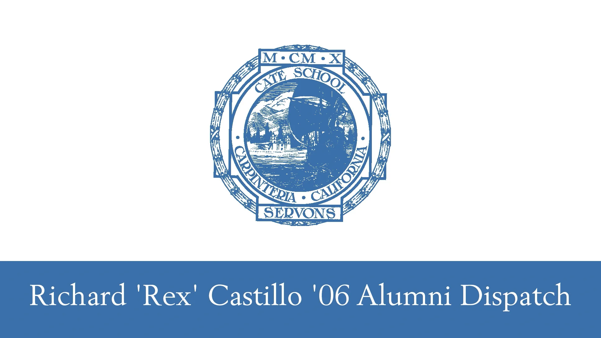 Richard 'Rex' Castillo '06 Alumni Dispatch | Videos & Movies on Vimeo