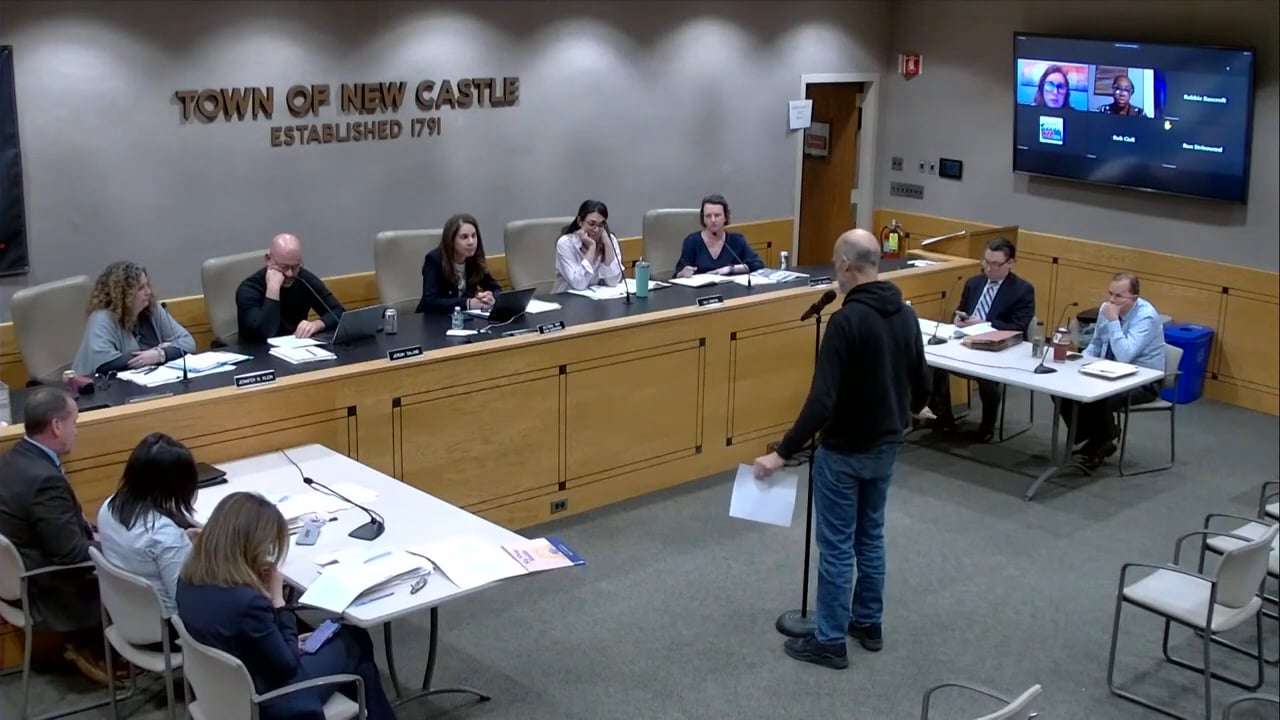 Town Board of New Castle Work Session & Meeting 3/26/24