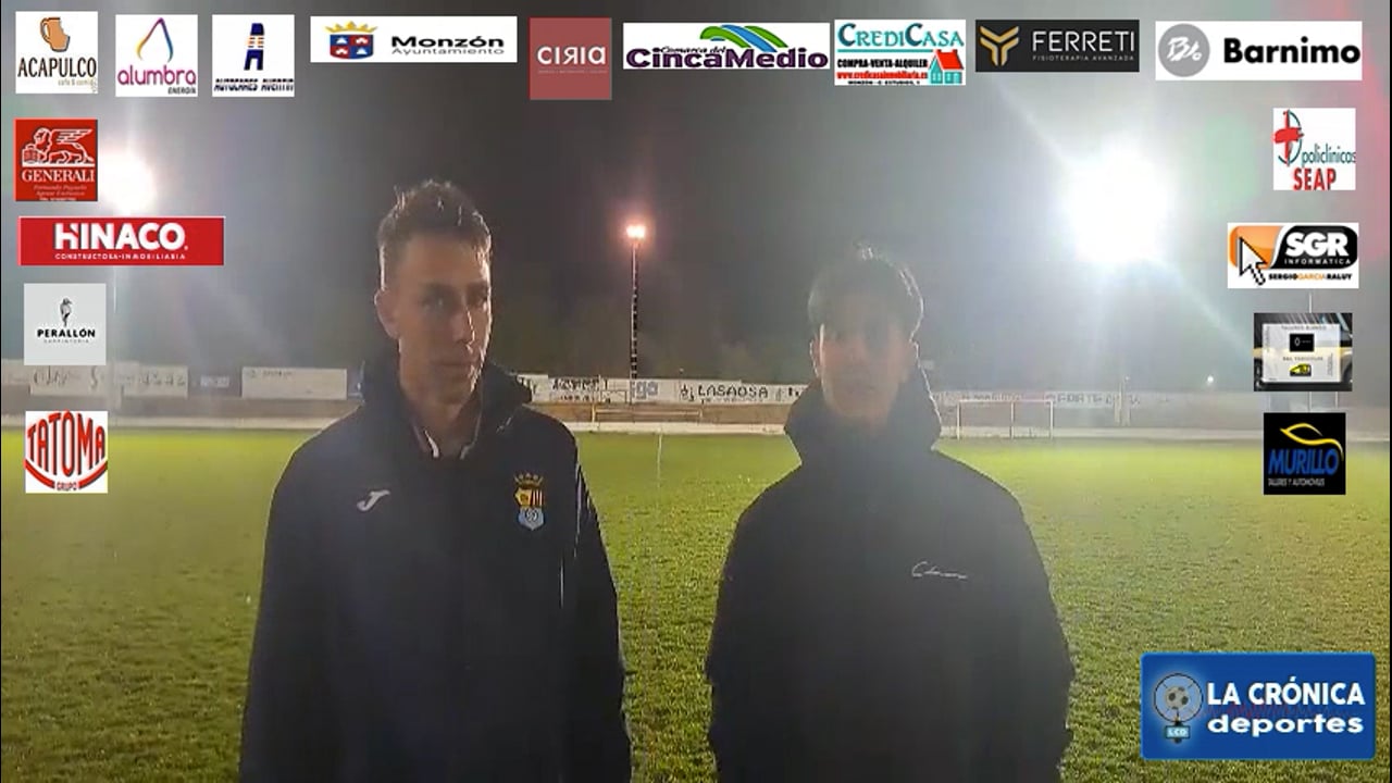 JOSÉ CARLOS  GALLEGO (Entrenador Almudevar) Almudevar 3-1 At.Monzón Alumbra / J 25 / 3ª División